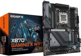 Материнская плата Gigabyte X870 GAMING X WIFI7 SocketAM5 AMD X870 ATX AC`97 8ch(7.1) 2.5Gg RAID+HDMI - купить недорого с доставкой в интернет-магазине