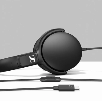 Гарнитура накладные Sennheiser HD 400 U 1.4м черный проводные в ушной раковине (800126) - купить недорого с доставкой в интернет-магазине