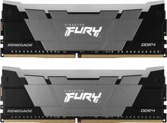 Память DDR4 2x32GB 3600MHz Kingston KF436C18RB2AK2/64 Fury Renegade RGB RTL Gaming PC4-28800 CL18 DIMM 288-pin 1.35В dual rank с радиатором Ret - купить недорого с доставкой в интернет-магазине