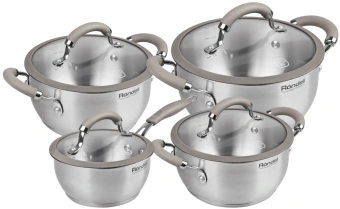 Набор посуды Rondell Balance RDS-756 8 предметов - купить недорого с доставкой в интернет-магазине
