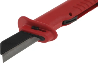 Нож строит. Knipex KN-9856 лезв.1шт красный - купить недорого с доставкой в интернет-магазине