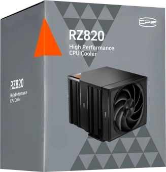 Устройство охлаждения(кулер) PcCooler RZ820 BK Soc-AM5/AM4/1200/1700/1851 черный 4-pin 32dB Al+Cu 300W 1860gr Ret (RZ820-BKNWNX-GL) - купить недорого с доставкой в интернет-магазине