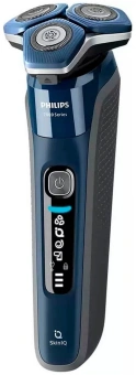 Бритва роторная Philips Series 7000 S7885/50 реж.эл.:3 питан.:аккум. черный/синий - купить недорого с доставкой в интернет-магазине