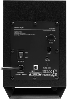 Колонки Edifier G1500 MAX 2.1 черный 30Вт BT - купить недорого с доставкой в интернет-магазине