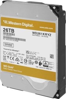 Жесткий диск WD SATA-III 26TB WD261KRYZ Server Gold 512E (7200rpm) 512Mb 3.5" - купить недорого с доставкой в интернет-магазине