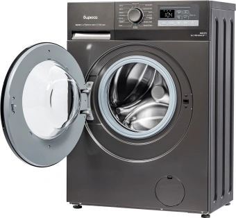 Стиральная машина Бирюса WM-ML612/10 DM класс: A+++ загр.фронтальная макс.:6кг темно-серый инвертор - купить недорого с доставкой в интернет-магазине