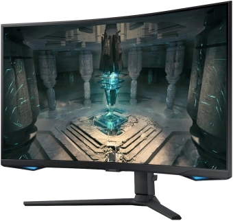 Монитор Samsung 31.5" Odyssey G6 S32BG650EUXEN черный VA LED 16:9 HDMI полуматовая HAS Piv 2500:1 350cd 178гр/178гр 2560x1440 240Hz FreeSync Premium Pro DP 2K USB 7.4кг - купить недорого с доставкой в интернет-магазине