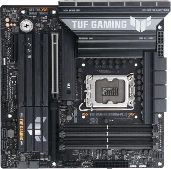 Материнская плата Asus TUF GAMING B860M-PLUS Soc-1851 Intel B860 4xDDR5 mATX AC`97 8ch(7.1) 2.5Gg RAID+HDMI+DP - купить недорого с доставкой в интернет-магазине