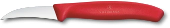 Нож кухонный Victorinox Swiss Classic (6.7501.C1) стальной для формовки лезв.60мм прямая заточка красный - купить недорого с доставкой в интернет-магазине