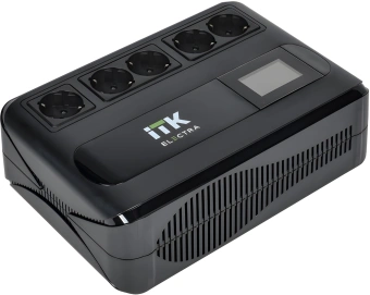 Источник бесперебойного питания ITK Electra ELT5-1000VA-1-001 600Вт 1000ВА черный - купить недорого с доставкой в интернет-магазине