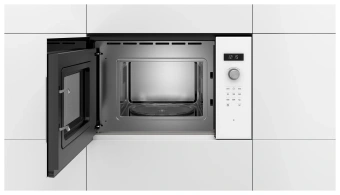 Микроволновая печь Bosch BFL524MW0 20л. 800Вт белый (встраиваемая) - купить недорого с доставкой в интернет-магазине