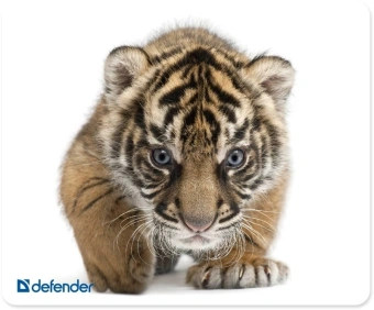 Коврик для мыши Defender Silk Мини рисунок 230x190x1.6мм (50706) - купить недорого с доставкой в интернет-магазине