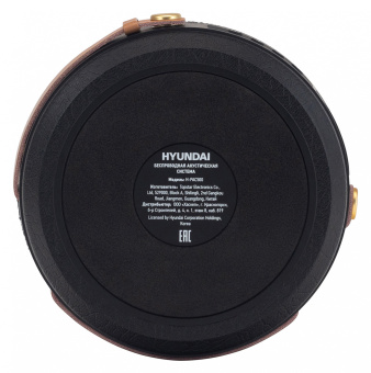 Колонка порт. Hyundai H-PAC520 синий 8W 1.0 BT/3.5Jack 10м 2200mAh - купить недорого с доставкой в интернет-магазине