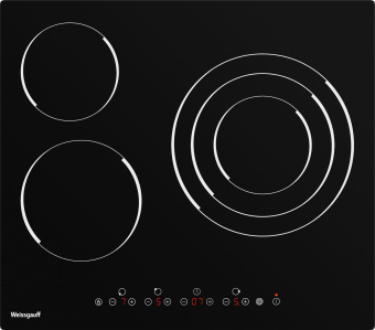 Варочная поверхность Weissgauff HV 633 B черный - купить недорого с доставкой в интернет-магазине