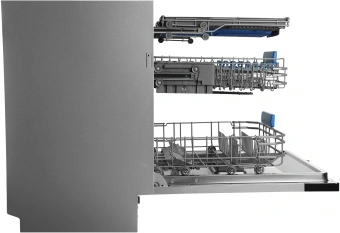 Посудомоечная машина встраив. Hyundai HBD 665 2100Вт полноразмерная нержавеющая сталь инвертор - купить недорого с доставкой в интернет-магазине