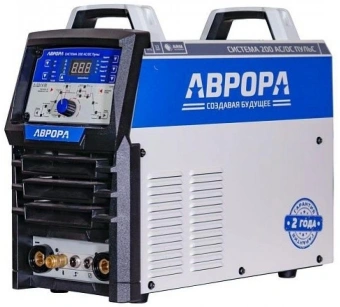 Сварочный аппарат Аврора Система 200 AC/DC ПУЛЬС инвертор ММА/TIG 5.2кВт - купить недорого с доставкой в интернет-магазине