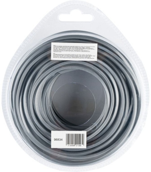 Леска для садовых триммеров Denzel Aluflex d=2.4мм L=15м (96834) - купить недорого с доставкой в интернет-магазине