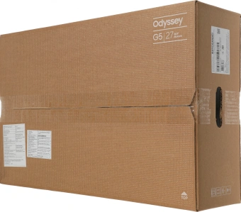 Монитор Samsung 27" Odyssey G5 S27CG550EI черный VA LED 1ms 16:9 HDMI матовая 300cd 178гр/178гр 2560x1440 165Hz FreeSync DP 2K USB 4.1кг - купить недорого с доставкой в интернет-магазине