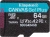 Флеш карта microSDXC 64GB Kingston SDCG4/64GBSP Canvas Go! Plus V30 A2 w/o adapter - купить недорого с доставкой в интернет-магазине