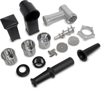 Мясорубка Vitek VT-3646 2000Вт стальной/черный - купить недорого с доставкой в интернет-магазине