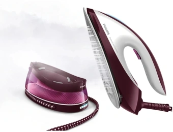 Парогенератор Philips PerfectCare Compact GC7842/40 2400Вт белый/фиолетовый - купить недорого с доставкой в интернет-магазине