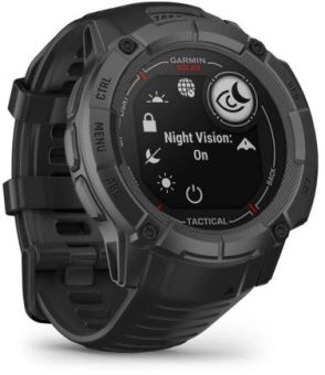 Смарт-часы Garmin Instinct 2X Solar Tactical Edition 50мм 1" MIP корп.черный рем.черный (010-02805-03) - купить недорого с доставкой в интернет-магазине