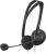 Наушники с микрофоном Defender Aura 102 черный 1.8м накладные оголовье (63102) - купить недорого с доставкой в интернет-магазине