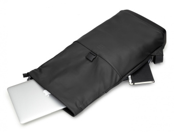 РюкзакДА Moleskine CLASSIC ROLLTOP (ET86RBKBK) 40x32x12см эко-кожа черный - купить недорого с доставкой в интернет-магазине