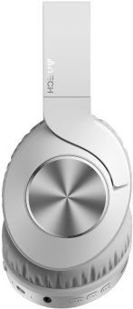 Наушники накладные A4Tech 2Drumtek BH300 белый/серый беспроводные bluetooth оголовье (BH300 GRAYISH WHITE) - купить недорого с доставкой в интернет-магазине