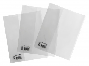 Обложка Silwerhof 70100 для тетради/дневника ПП 70мкм гладкая прозр. 210x345мм - купить недорого с доставкой в интернет-магазине