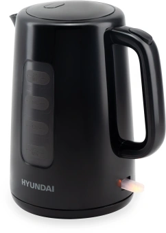 Чайник электрический Hyundai HYK-P2501 2.5л. 2200Вт черный корпус: пластик - купить недорого с доставкой в интернет-магазине