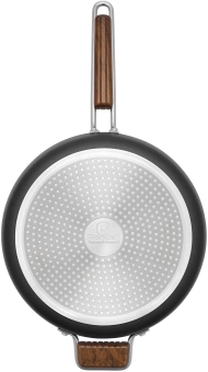 Сотейник Rondell Fjord RDA-1799 d=28см (с крышкой) черный - цена, купить или заказать с доставкой в интернет-магазине Сотейник Rondell Fjord RDA-1799 d=28см (с крышкой) черный - купить недорого с доставкой в интернет-магазине