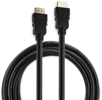 Кабель аудио-видео Buro HDMI (m)/HDMI (m) 3м. позолоч.конт. черный (BHP RET HDMI30-2) - купить недорого с доставкой в интернет-магазине