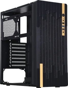 Корпус Accord ACC-188R2 черный без БП ATX 4x120mm 1xUSB2.0 1xUSB3.0 1xUSB3.1 audio - купить недорого с доставкой в интернет-магазине
