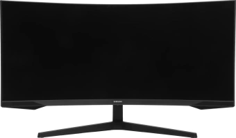 Монитор Samsung 34" Odyssey G5 C34G55TWWI черный VA LED 1ms 21:9 HDMI матовая 250cd 178гр/178гр 3440x1440 165Hz DP UW 5.6кг - купить недорого с доставкой в интернет-магазине