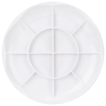 Палитра для смешивания красок Deli 68305 круглая D135мм - купить недорого с доставкой в интернет-магазине