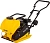 Виброплита Huter VP-35W 4870Вт 6.5л.с. бензиновый желтый (74/6/2)