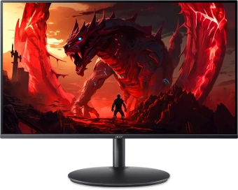 Монитор Acer 23.8" Nitro XF240YW5bmiiphx черный IPS LED 1ms 16:9 HDMI M/M матовая HAS Piv 250cd 178гр/178гр 1920x1080 240Hz FreeSync Premium DP FHD 3.86кг - купить недорого с доставкой в интернет-магазине