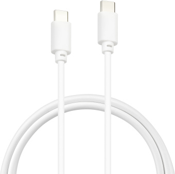 Кабель Buro PD15W USB Type-C (m)-USB Type-C (m) 1м белый - купить недорого с доставкой в интернет-магазине