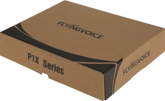 Телефон IP Flyingvoice P10P черный - купить недорого с доставкой в интернет-магазине