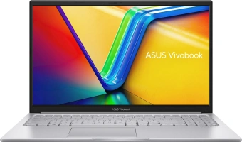 Ноутбук Asus Vivobook 15 X1504ZA-BQ1104 Core i3 1215U 8Gb SSD512Gb Intel UHD Graphics 15.6" IPS FHD (1920x1080) noOS silver WiFi BT Cam (90NB1022-M01MB0) - купить недорого с доставкой в интернет-магазине