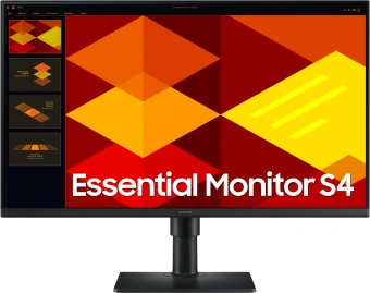 Монитор Samsung 27" Essential S4 S27D400GAUXEN черный IPS LED 5ms 16:9 HDMI матовая HAS Piv 250cd 178гр/178гр 1920x1080 100Hz DP FHD USB 4кг - купить недорого с доставкой в интернет-магазине