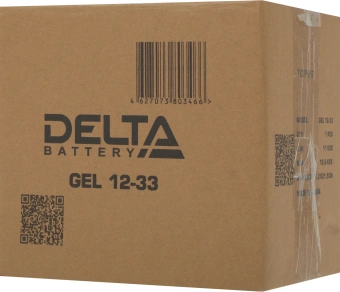 Батарея для ИБП Delta GEL 12-33 12В 33Ач - купить недорого с доставкой в интернет-магазине
