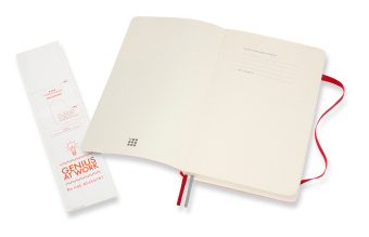 Блокнот Moleskine CLASSIC SOFT EXPENDED QP616EXPF2 Large 130х210мм 400стр. линейка мягкая обложка красный - купить недорого с доставкой в интернет-магазине