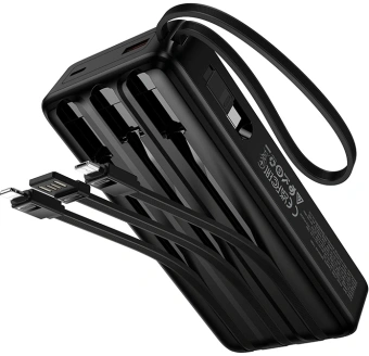 Мобильный аккумулятор Hoco J156A Founder 20000mAh 22.5W 3A черный (62284) - купить недорого с доставкой в интернет-магазине
