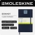 Блокнот Moleskine CLASSIC EXPENDED QP062EXPB20 Large 130х210мм 400стр. нелинованный твердая обложка синий сапфир - купить недорого с доставкой в интернет-магазине