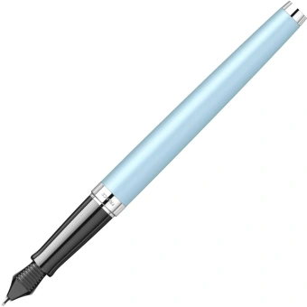 Ручка перьев. Waterman Hemisphere Colour Blocking (2179924) Blue CT F сталь нержавеющая F син. черн. подар.кор. - купить недорого с доставкой в интернет-магазине