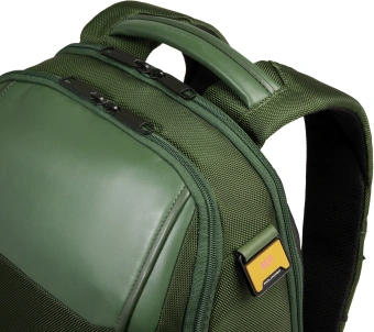 Рюкзак мужской Piquadro Lyss CA6928S143BM/VE зеленый тимьяновый полиэстер/натур.кожа - купить недорого с доставкой в интернет-магазине