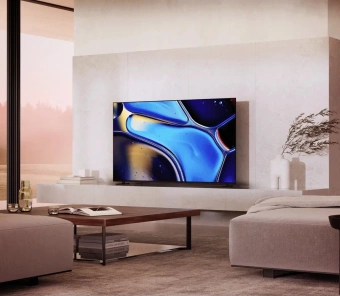 Телевизор OLED Sony 55" K-55XR80 BRAVIA серебристый 4K Ultra HD 120Hz DVB-T DVB-T2 USB WiFi Smart TV - купить недорого с доставкой в интернет-магазине