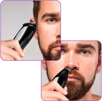 Триммер Kitfort КТ-3109 черный/серебристый 3Вт (насадок в компл:10шт) - купить недорого с доставкой в интернет-магазине